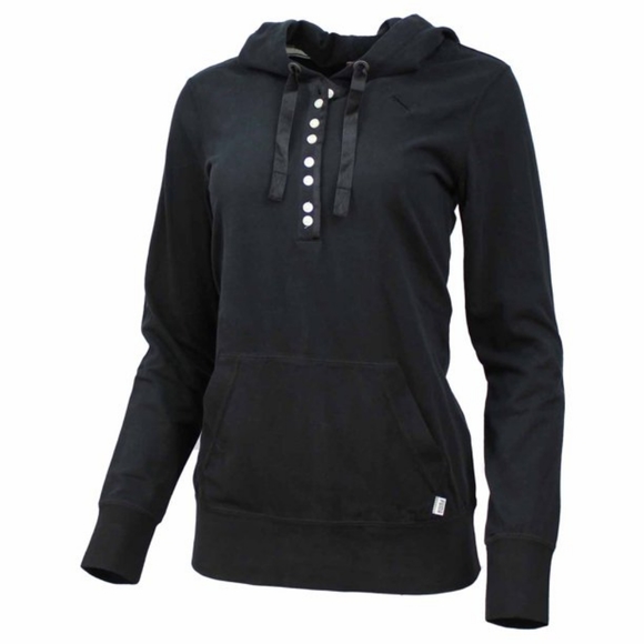 Puma Tops - #020 Puma Sport Lifestyle Heritage Lightweight Hoodie Black XL